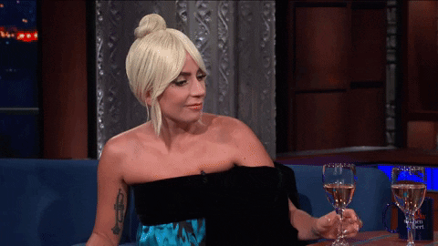 lady gaga cry GIF by The Late Show With Stephen Colbert