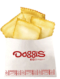 Doggis_Chile promo hotdog empanadas huracan Sticker
