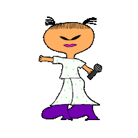 Happy Dance Sticker by Trixie The Pixie