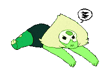 steven universe peridot Sticker