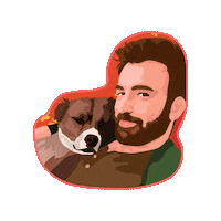 Chris Evans Dodger Sticker