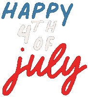 Happy Independence Day Sticker by Desert Rose Studio