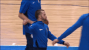 celebrate lets go GIF by NBA