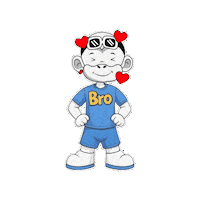 Brother Love Bro Sticker by Zhot