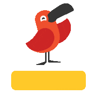 Cambly swipe up bird swipe youonlyliveonce Sticker