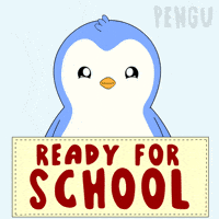 Learn Back To School GIF by Pudgy Penguins