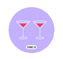 turmeon brindis chinchin vermut vermouth Sticker