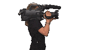 Cameraman Sticker by EMG Netherlands