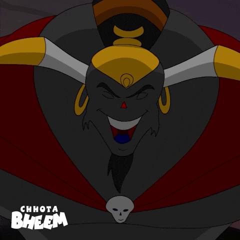 Dark Lord Monster GIF by Chhota Bheem