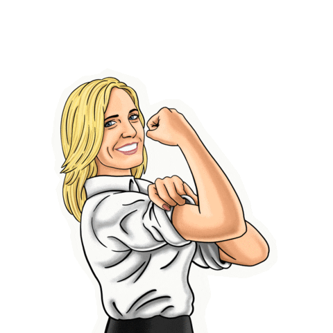 Macherinnen_CGN women business girl power female Sticker