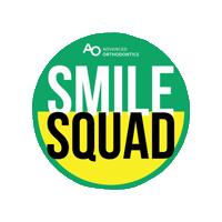 Advancedorthodontics happy smile aosmiles Sticker
