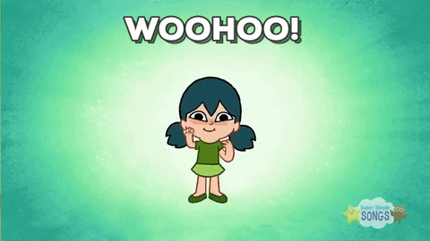 cheering GIF by Super Simple