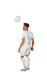 Soccer Player Sport Sticker by Olympique de Marseille
