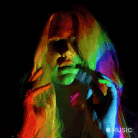 applemusic rainbow yas kesha apple music GIF