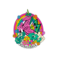 Rainbow Tattoo Sticker by Ephemera