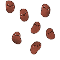Breakfast Bean Sticker