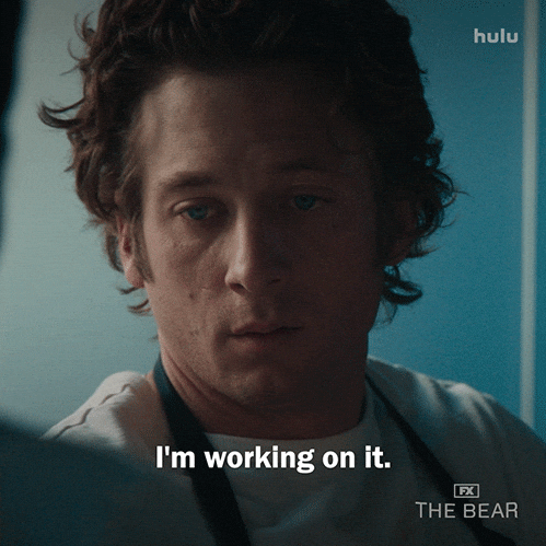 Making It Happen Work In Progress GIF by The Bear