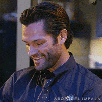 aborddelimpala smile jared padalecki walker aborddelimpala GIF