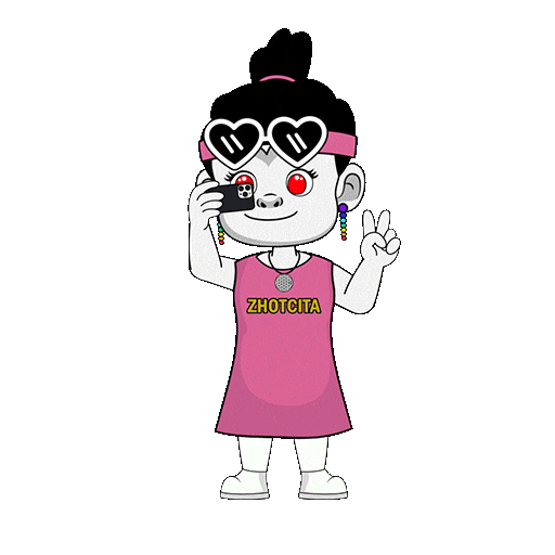 Fashion Queen Sticker by Zhotcita