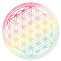 Yoga Floweroflife Sticker by Glück ist...