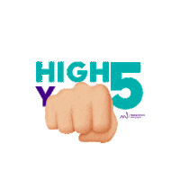 maritalemus high five fist high5 maritalemus Sticker