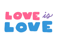 Love Is Love Sticker by Garbi KW