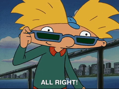 hey arnold nicksplat GIF