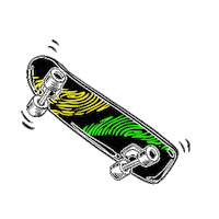 Skateboard Skater Sticker by antasportsofficial