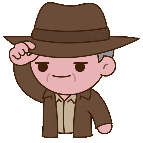 Harrison Ford Indy Sticker by Indiana Jones