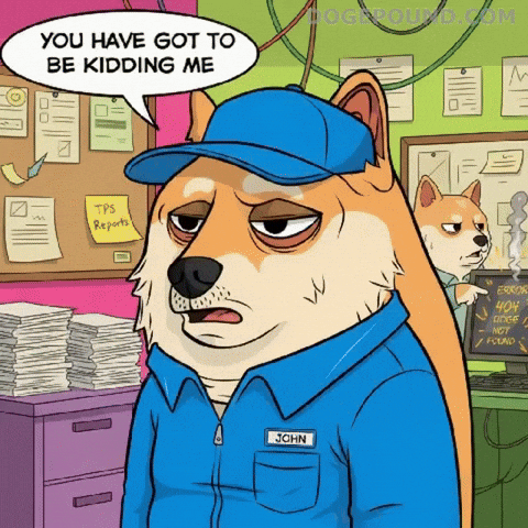 Tired Over It GIF by Doge Pound