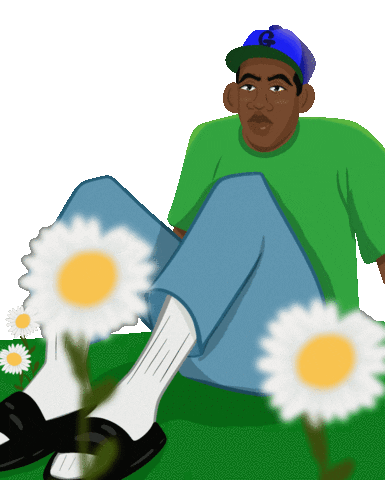 Tyler The Creator Sticker by Devon Blow