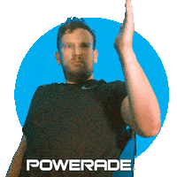 PoweradeAu happy sport wow yes Sticker