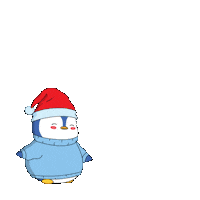 Merry Christmas Sticker by Pudgy Penguins