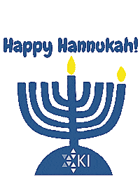 Happy Hannukah Sticker by Kehillat Israel
