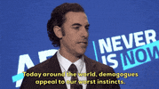 news speech sacha baron cohen adl adl never is now GIF