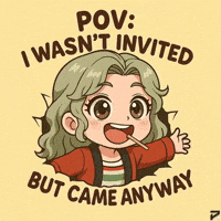 Party Crasher Bursting In GIF by Persona