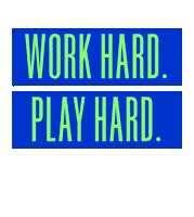 Work Hard Play Hard Sticker by AdvoCare