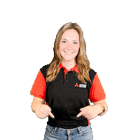 Girl Click Sticker by Alklima/Mitsubishi Electric