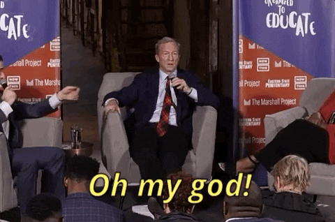 Oh My God Omg GIF by Election 2020