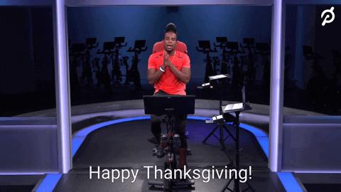 Thanksgiving Alex Toussaint GIF by Peloton