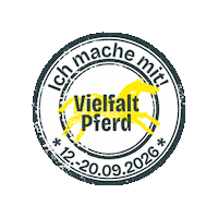 Sticker by Vielfalt Pferd