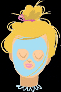 FullMellow selfcare facemask spaday dbamosiebie GIF