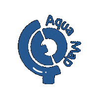 Logo App Sticker by Aqua Map