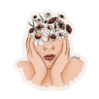 Mental Health Art Sticker