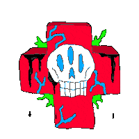 Red Cross Sticker by Nonerta Kills