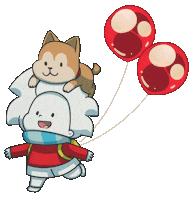 Shiba Inu Love Sticker by Ai and Aiko