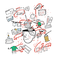 Work Mom Sticker by nadrosia