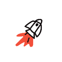 Marketing Rocket Sticker by Scott Allen Creative