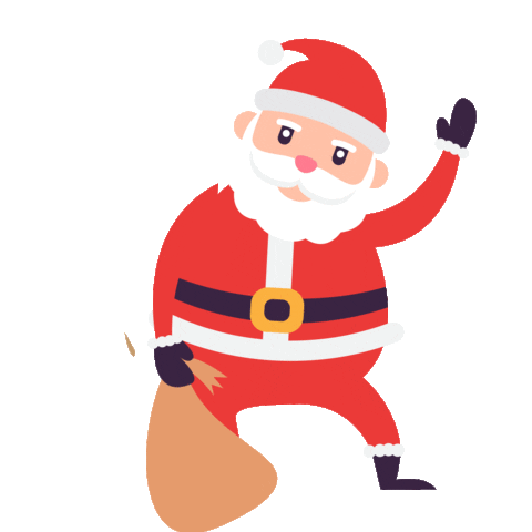 Christmas Santa Sticker