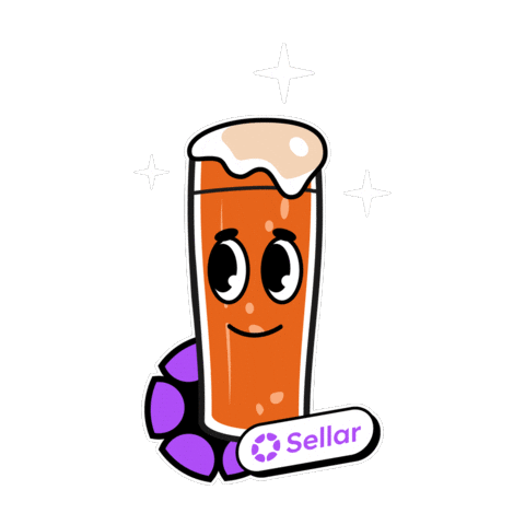 sellario beer ipa pint sellar Sticker
